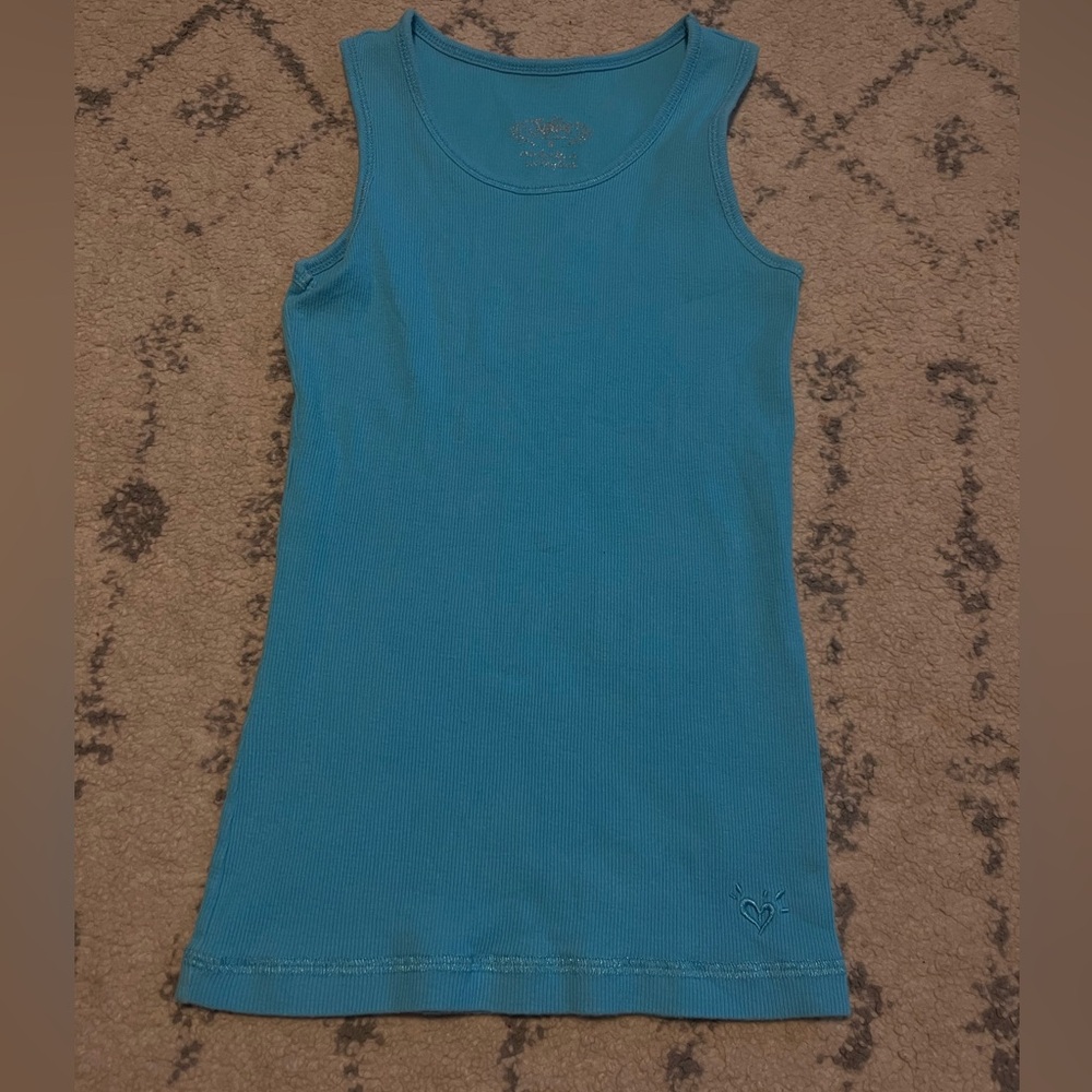 Justice Girls Blue Tank Top